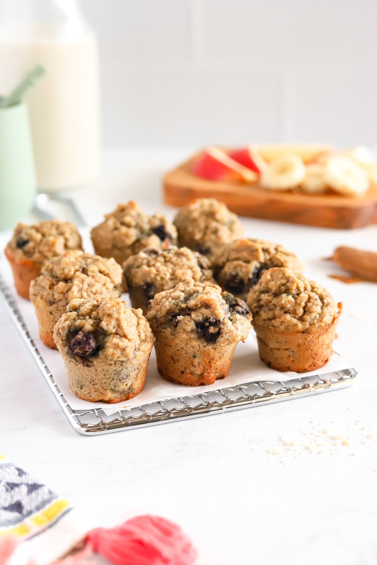 Healthy Mini Blueberry Muffins GlutenFree + Vegan Harmonic Harvest