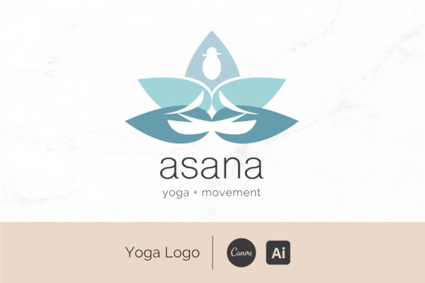 Yoga Logo Template