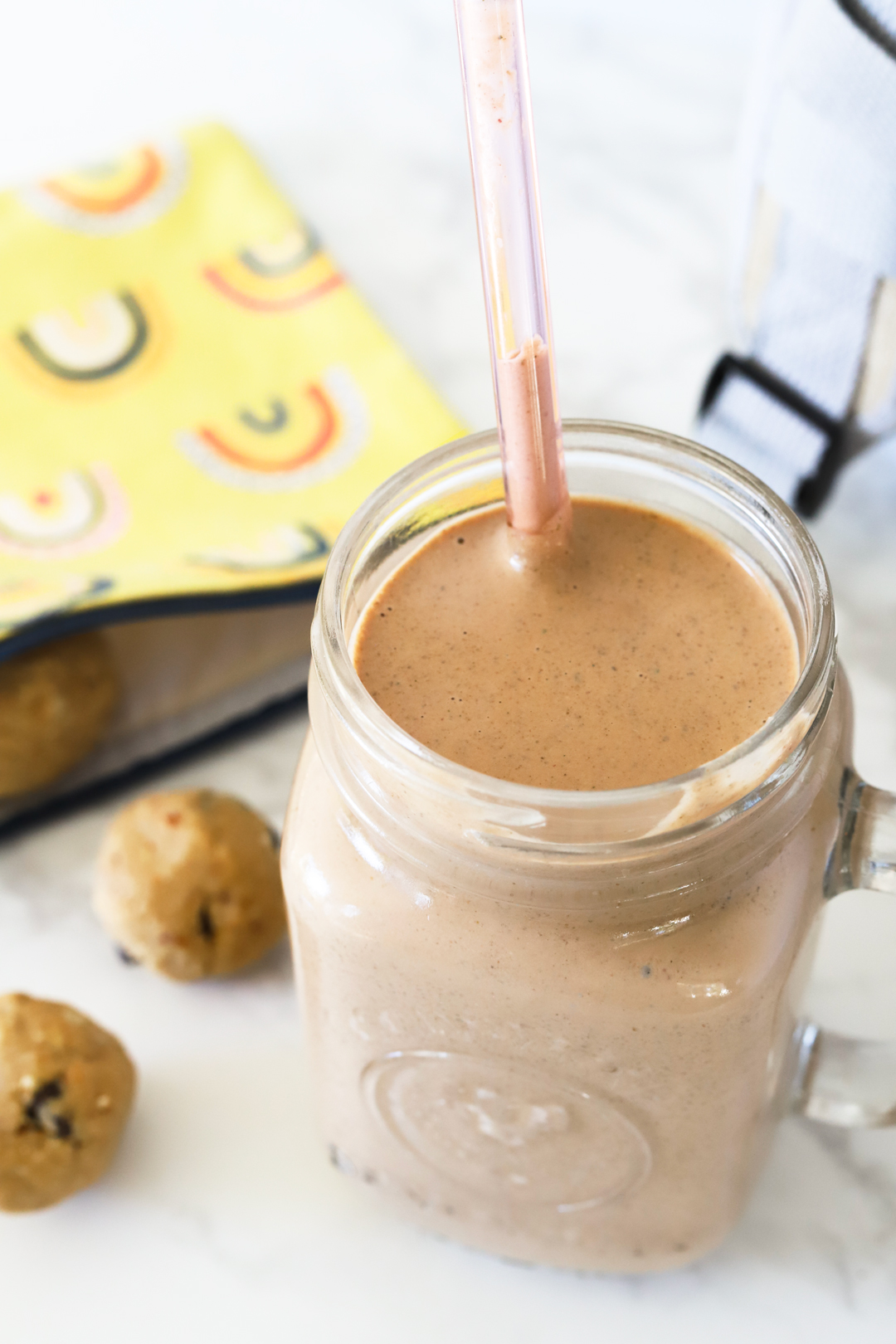 Chocolate Peanut Butter Protein Smoothie