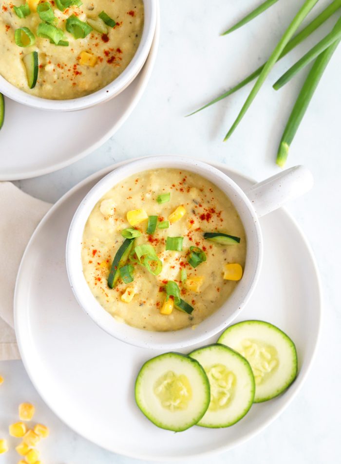 zucchini corn chowder